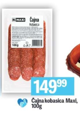 Čajna kobasica Maxi 100g