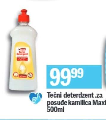 Tečni deterdžent za posuđe kamilica Maxi, 500ml