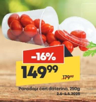 Paradajz čeri daterino 250g