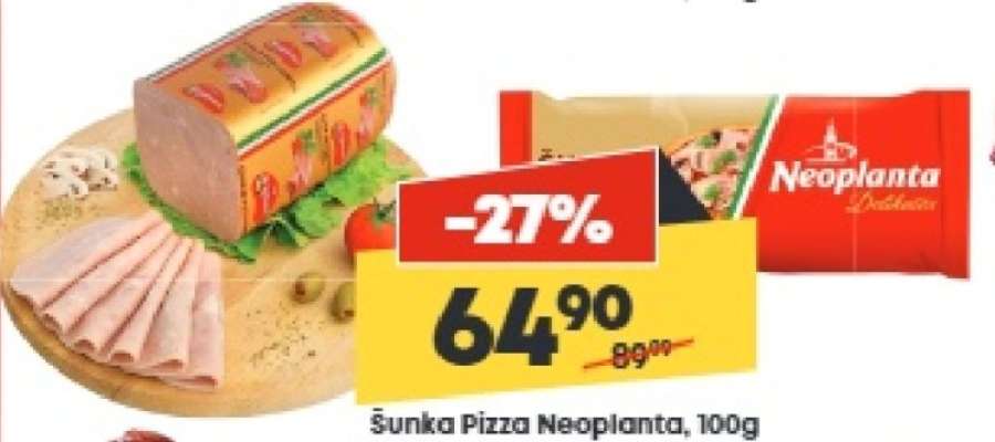 ŠUNKA PIZZA Neoplanta 100g