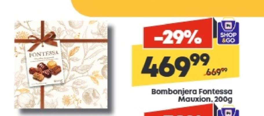Bombonjera Fontessa Mauxion, 200g