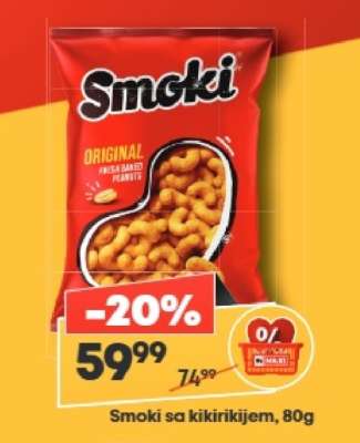 Smoki sa kikirikijem , 80g