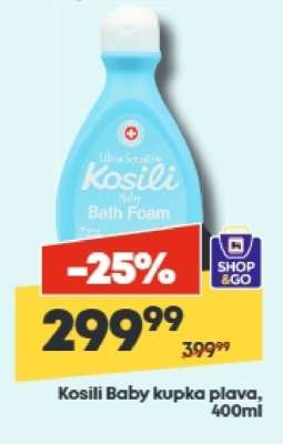 Kosili Baby kupka plava, 400ml