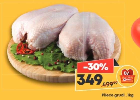 Pileće grudi 1kg