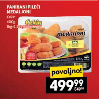 PANIRANI PILEĆI MEDALJONI