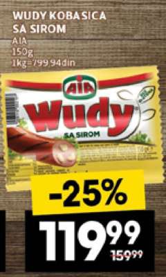 WUDY KOBASICA SA SIROM