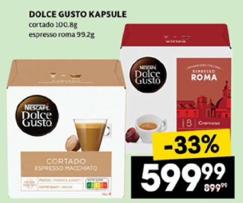 DOLCE GUSTO KAPSULE