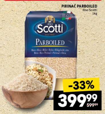 Pirinač Parboiled