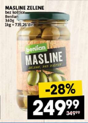 Masline zelene
