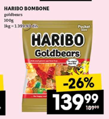 HARIBO BOMBONE