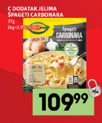 špageti Carbonara