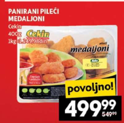 PANIRANI PILEĆI MEDALJONI