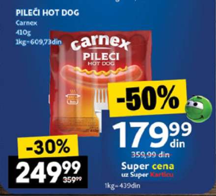 PILEĆI HOT-DOG
