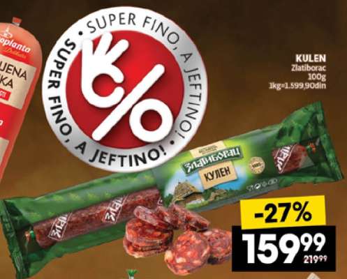 KULEN Zlatiborac 100g
