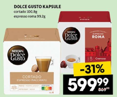 DOLCE GUSTO KAPSULE