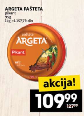 ARGETA PAŠTETA