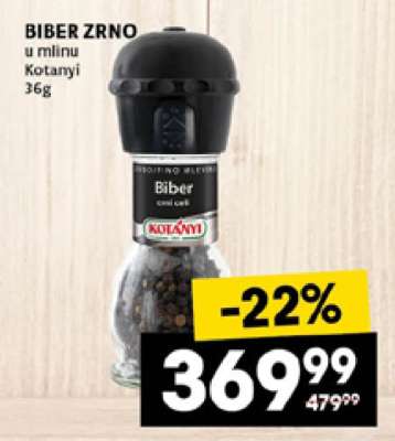 BIBER ZRNO