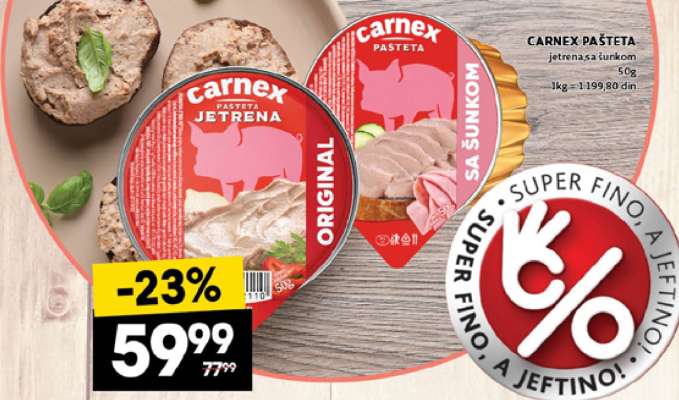 CARNEX PAŠTETA
