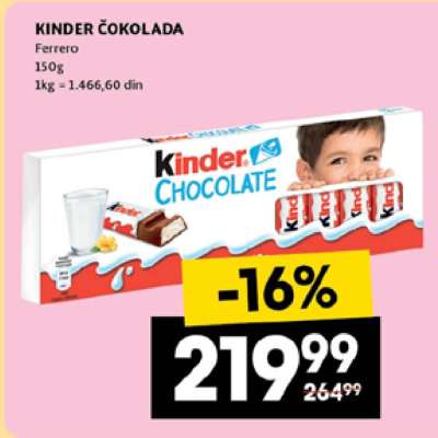 Kinder Čokolada