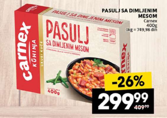 PASULJ SA DIMLJENIM MESOM