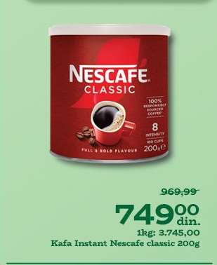 Kafa instant Nescafe Classic 200g