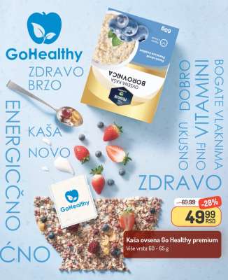 Kaša ovsena Go Healthy premium