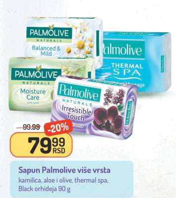 Sapun Palmolive više vrsta