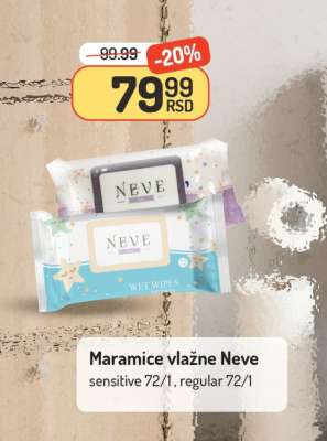 Maramice vlažne Neve