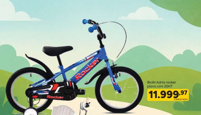 Bicikl Adria rocker plava crni 20HT