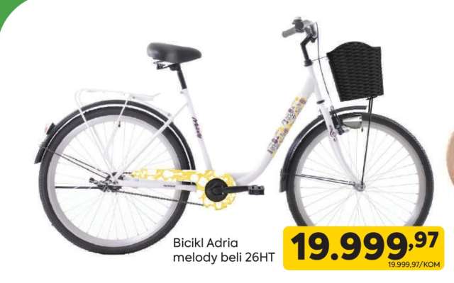 Bicikl Adria melody beli 26HT