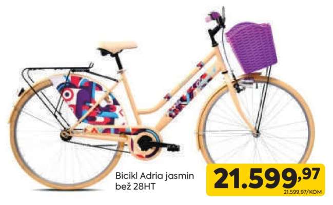 Bicikl Adria jasmin bež 28HT