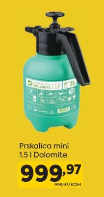 Prskalica mini 1.5 l Dolomite