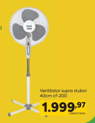 Ventilator supra stubni