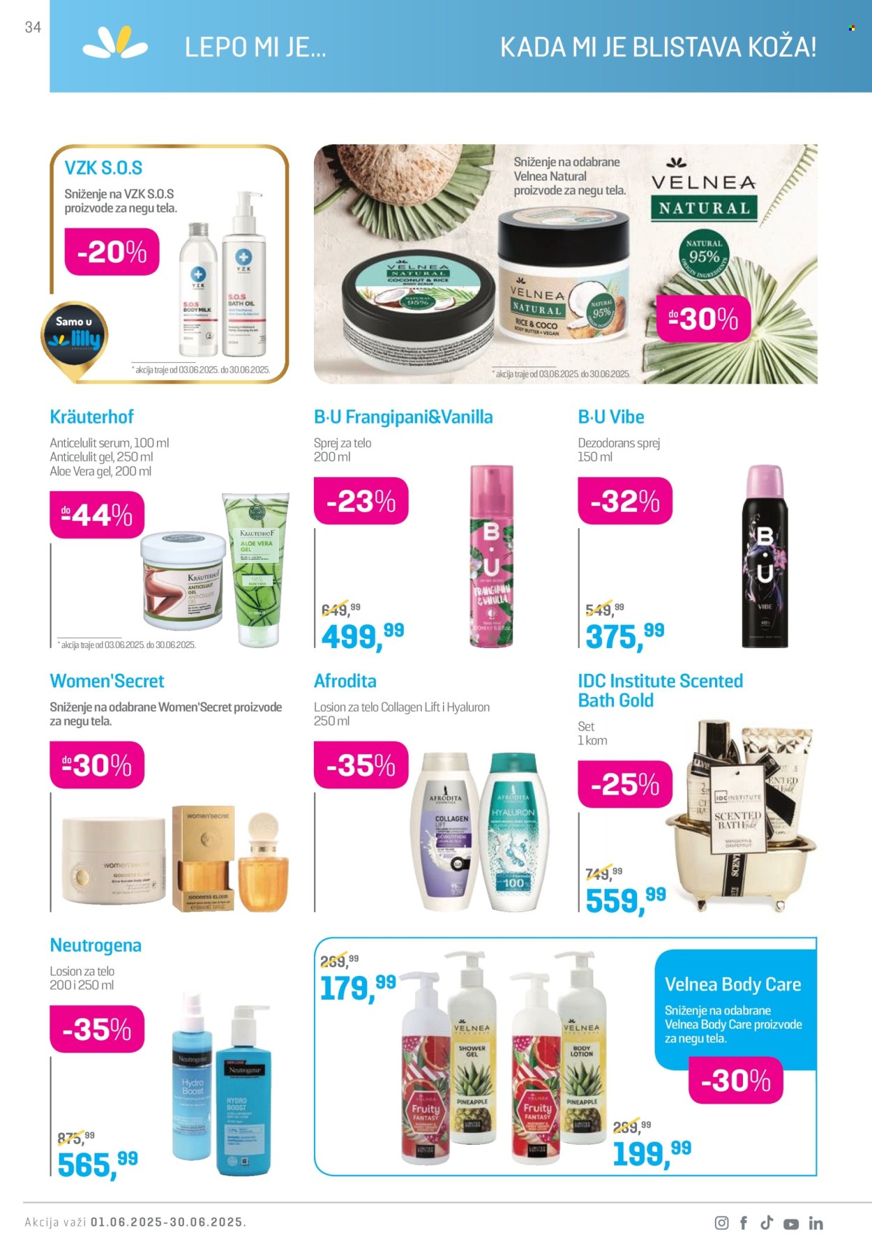 Lilly Drogerie katalog - 01.06.2025 - 30.06.2025. Stranica 34