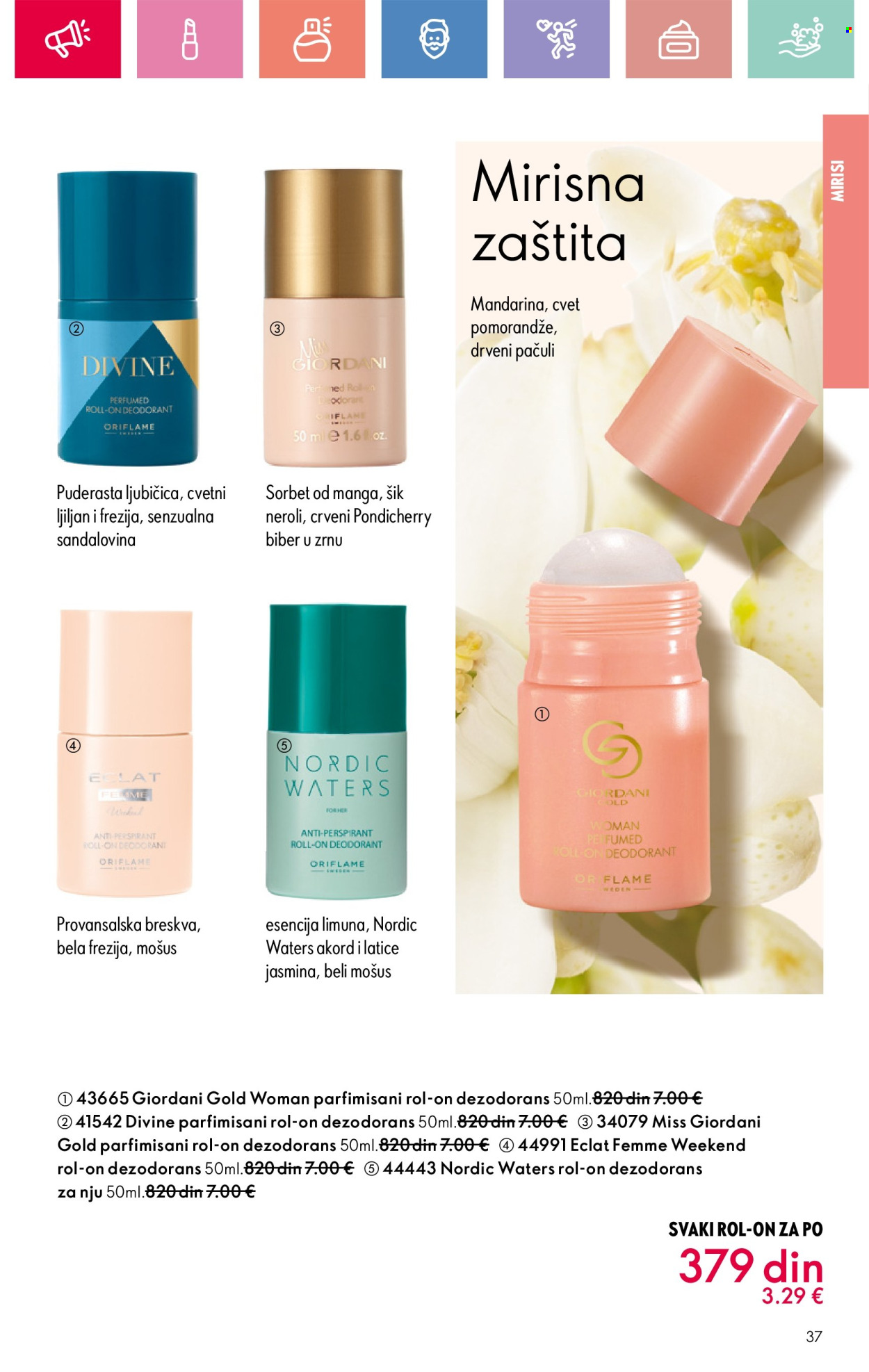 Oriflame katalog - 01.06.2025 - 21.06.2025. Stranica 37