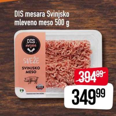 DIS mesara Svinjsko mleveno meso 500 g
