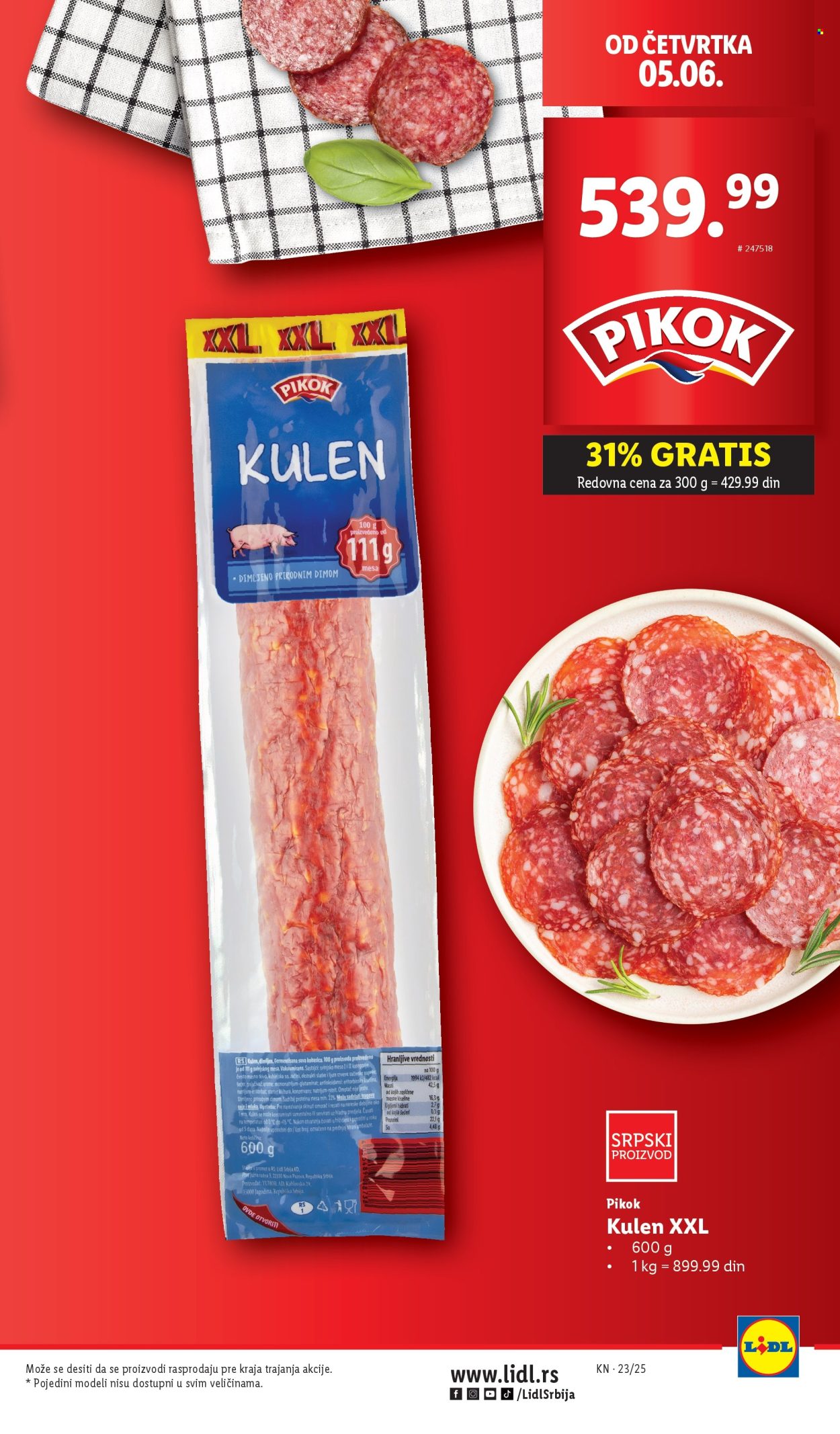 Lidl katalog - 05.06.2025 - 11.06.2025. Stranica 3
