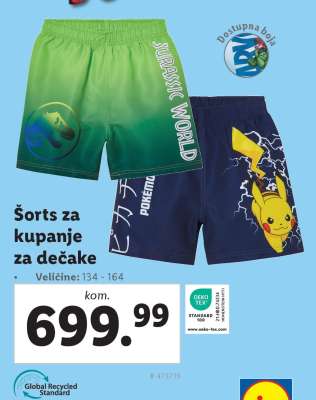 Šorts za kupanje za dečake