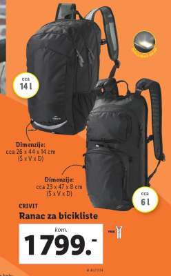Ranac za bicikliste