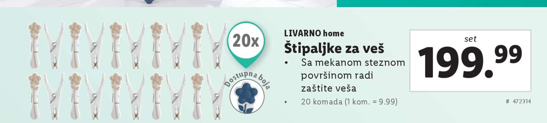 Štipaljke za veš