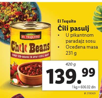 Čili pasulj