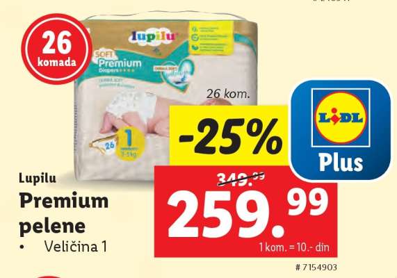 Lupilu Premium pelene
