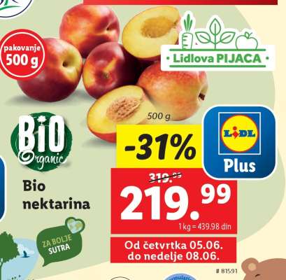 Bio nektarina