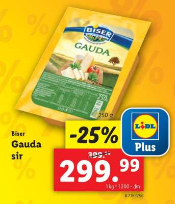 Biser gauda sir