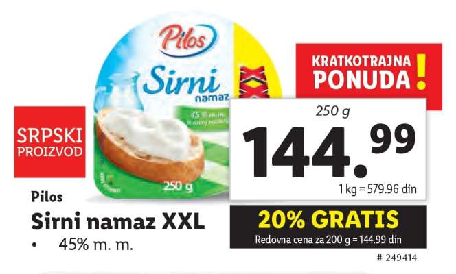 Sirni namaz XXL
