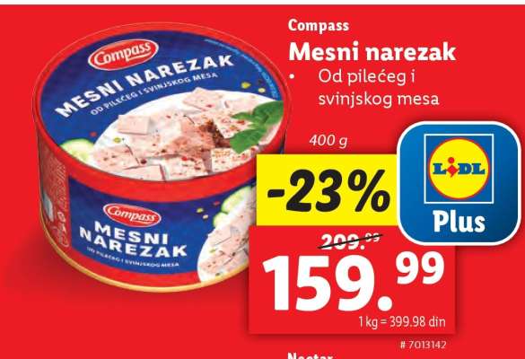 Compass Mesni narezak