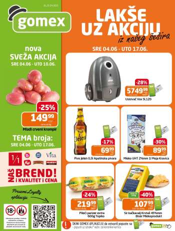 Gomex katalog - 04.06.2025 - 17.06.2025.