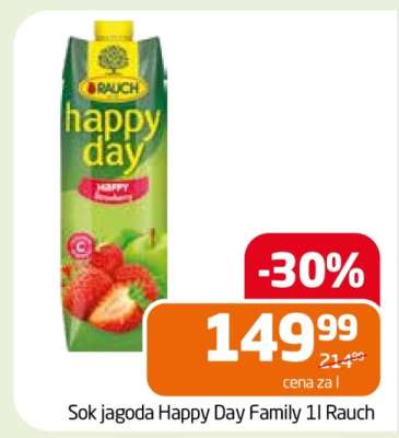 Sok jagoda Happy Day Family 1l Rauch