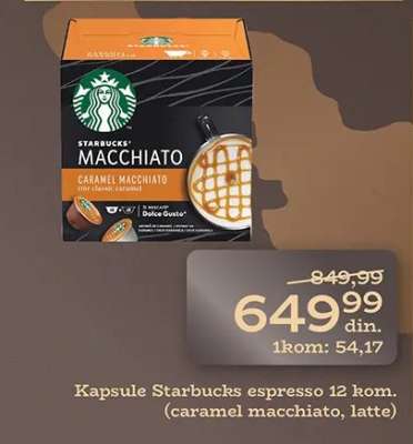 Kapsule Starbucks espresso 12 kom.