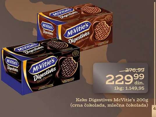 Keks Digestives McVitie’s 200g